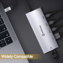 Load image into Gallery viewer, Ankmax P631HG USB C Hub Ethernet Adapter with 4K HDMI, 1Gbps Ethernet , 3 USB 3.1, 60W PD