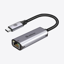 Load image into Gallery viewer, Ankmax USB C to Ethernet Adapter 2.5Gb, Ethernet Adapter UC312G2 for Laptop, Aluminum with Thermal Design, Type C (Thunderbolt 5/4/3 Compatible) to RJ45 Network LAN Internet, Compatible for MacBook Air/Pro, XPS