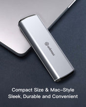 Load image into Gallery viewer, ANKMAX UC31M2 NVMe and SATA M.2 Enclosure USB 3.1 10Gbps Aluminum External Enclosure