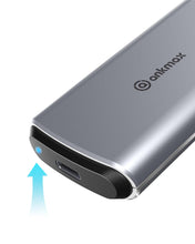 Load image into Gallery viewer, ANKMAX UC31M2 NVMe and SATA M.2 Enclosure USB 3.1 10Gbps Aluminum External Enclosure
