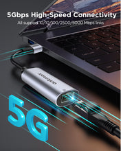 Load image into Gallery viewer, Ankmax UA32G5 USB A to LAN 5G adapter
